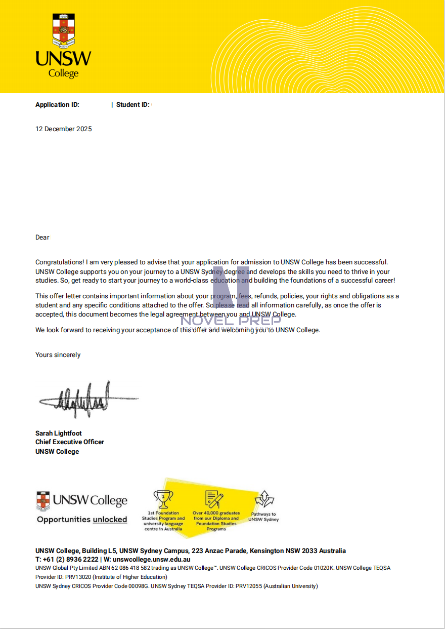 Novel Prep student college offer 04